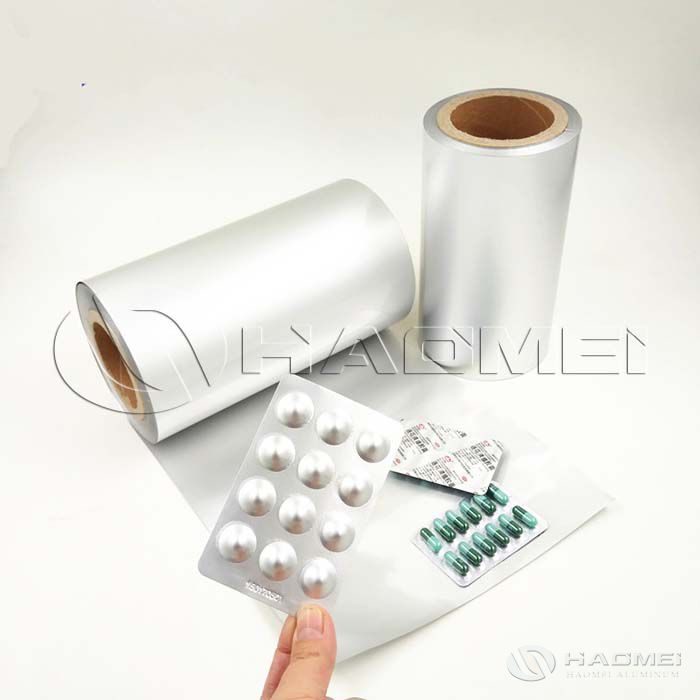 PTP Blister aluminum foil for Pharmaceutical Packaging