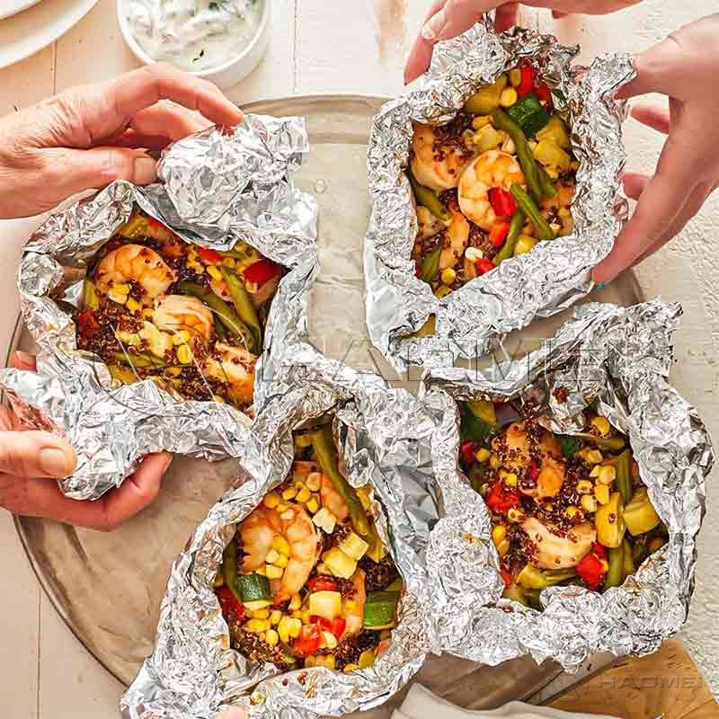 Why Aluminum Foil Is Ideal for Hot Food Wrapping