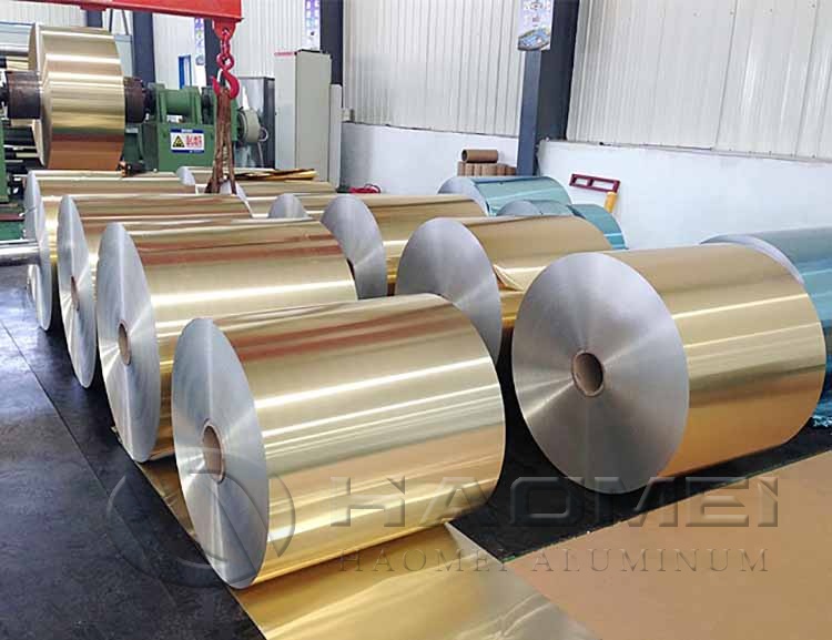 golden air conditioner aluminum foil